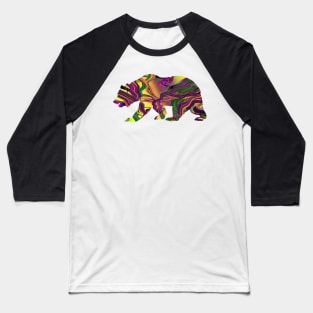 Free Flowing Bear Baseball T-Shirt